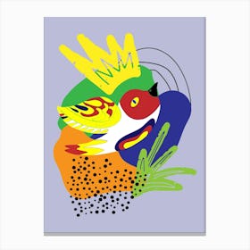 King Bird Canvas Print