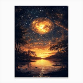 Starry Night 128 Canvas Print