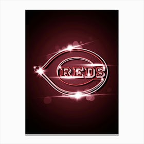 Cincinnati Reds Logo Canvas Print