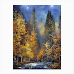 Autumn Forest 74 Canvas Print