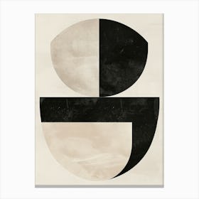 Sortland Stone Park Bauhaus Minimalist Canvas Print