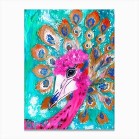 Pinkcock Canvas Print