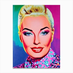 Shirley Jones Pop Movies Art Movies Canvas Print