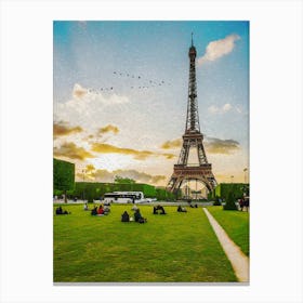 Eiffel Tower, Paris, France Canvas Print