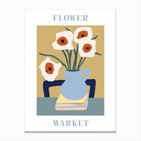 Flower Market 31 Canvas Print