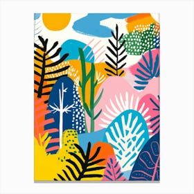 Tropical Landscape 2 Canvas Print