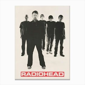 Radiohead Canvas Print