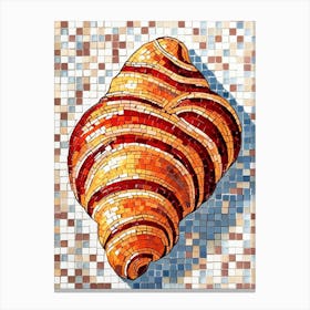 Mosaic Shell 2 Canvas Print