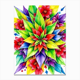 Colorful Flower 2 Canvas Print