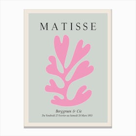 Matisse Minimal Cutout 2 Canvas Print
