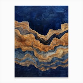 'Waves' 12 Canvas Print