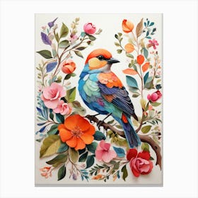 Colorful Bird Canvas Print