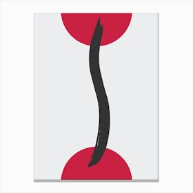 Minimalistic Zen Poster Canvas Print