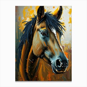 Horse Painting 1 Canvas Print