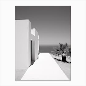 Algarve, Portugal, Photography In Black And White 2 Canvas Print