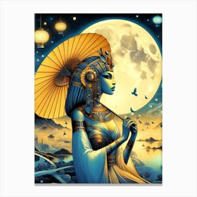 Cleopatra Portrait Artwork 203 Canvas Print