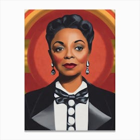 Ruby Dee Illustration Movies Canvas Print