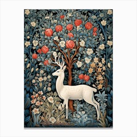 Deer In The Forest 1 Canvas Print