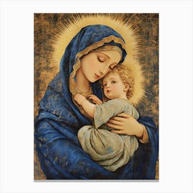 Maria x Jesus 2 Canvas Print