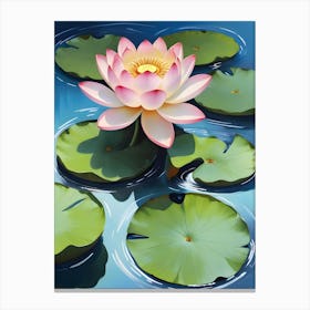 Water Lily 1 Canvas Print