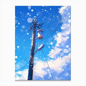 Sky Background Canvas Print