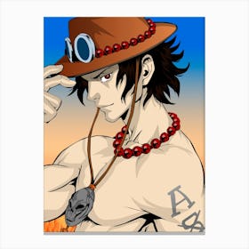 One Piece Wallpaper 2 Canvas Print