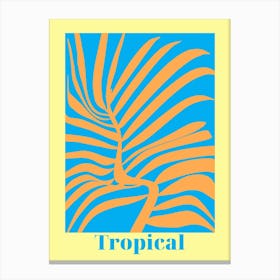 Tropical Fern Canvas Print
