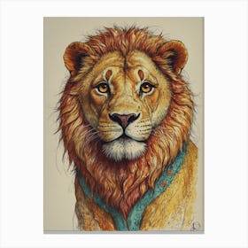 Lion! 2 Canvas Print