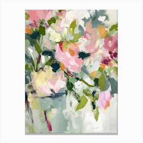 Pink Roses 1 Canvas Print