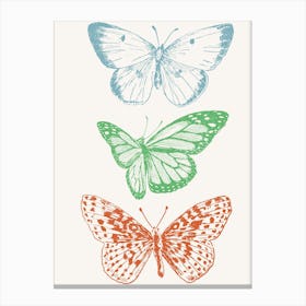 Butterflies 1 Canvas Print