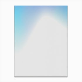 Blue Sky With Clouds Canvas Print