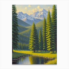 Mountain Stream Canvas Print