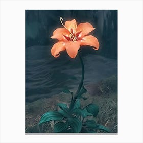 Orange Lily Canvas Print