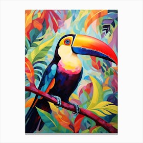 Colourful Toucan 3 Canvas Print