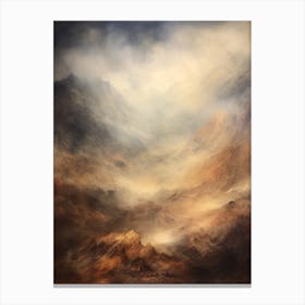 'The Mountains' Canvas Print