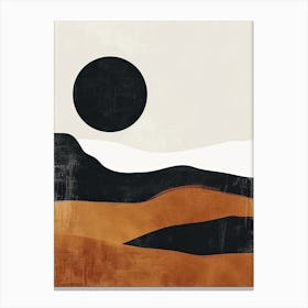 Masbate City Stone Park Bauhaus Minimalist Canvas Print