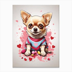 Chihuahua Dog Canvas Print