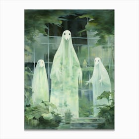 Ghosts In The Garden Canvas Print