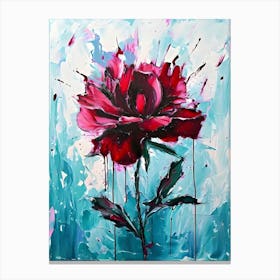 Red Rose 2 Canvas Print