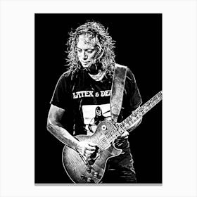 Kirk Hammett metallica band music 7 Canvas Print