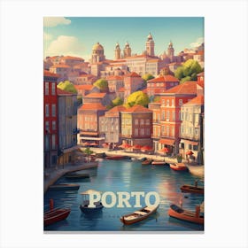 Porto Portugal Travel Canvas Print