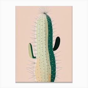 Peyote Cactus Simplicity Canvas Print