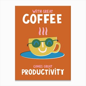 Pr40 Productivity Canvas Print