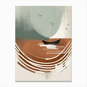 Abstract Ocean  3 Canvas Print