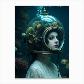 Aquatic Enigma V1 Canvas Print