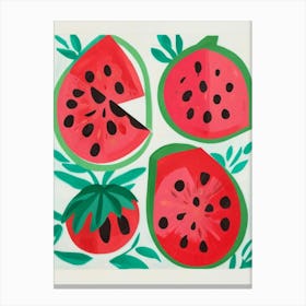 Matisse Inspired Water Melon Canvas Print