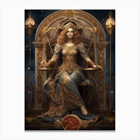 Libra Canvas Print