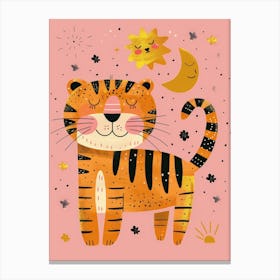 Cute Tiger 4 Canvas Print