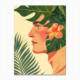 Hawaiian Man 2 Canvas Print