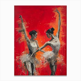 Ballerinas Canvas Print